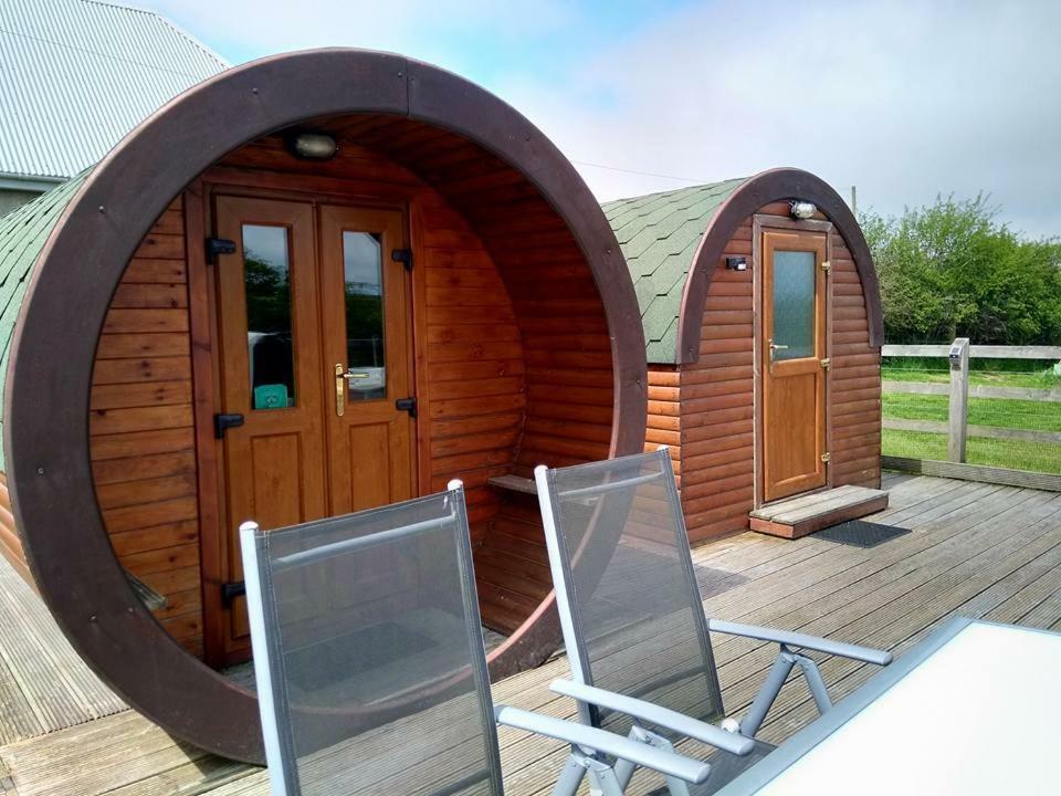 Rivendell Glamping Pods Hotel Holsworthy Bagian luar foto